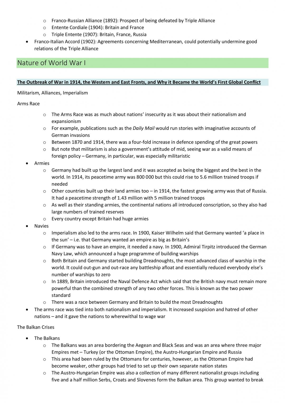 Modern History Prelim Notes - Page 15