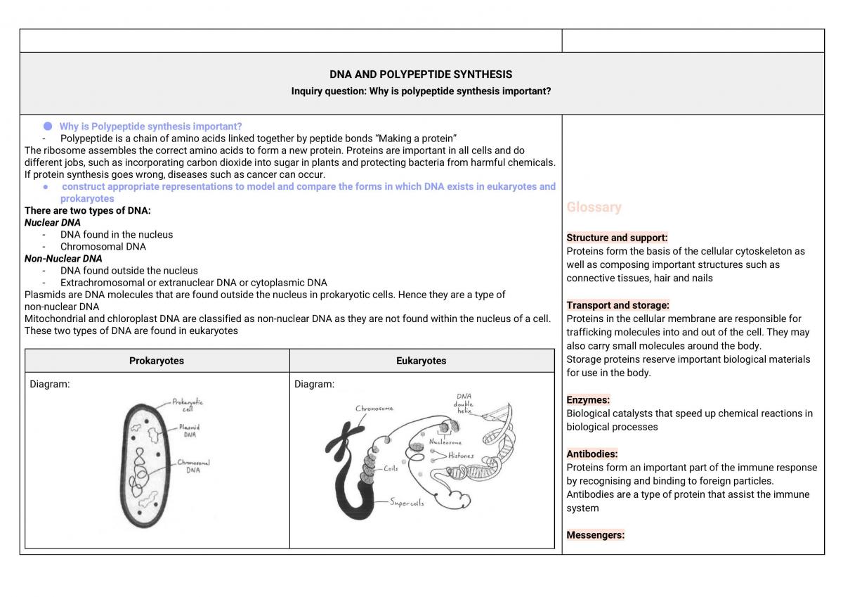 Module Five - Heredity Study Notes (2019 HSC) - Page 13