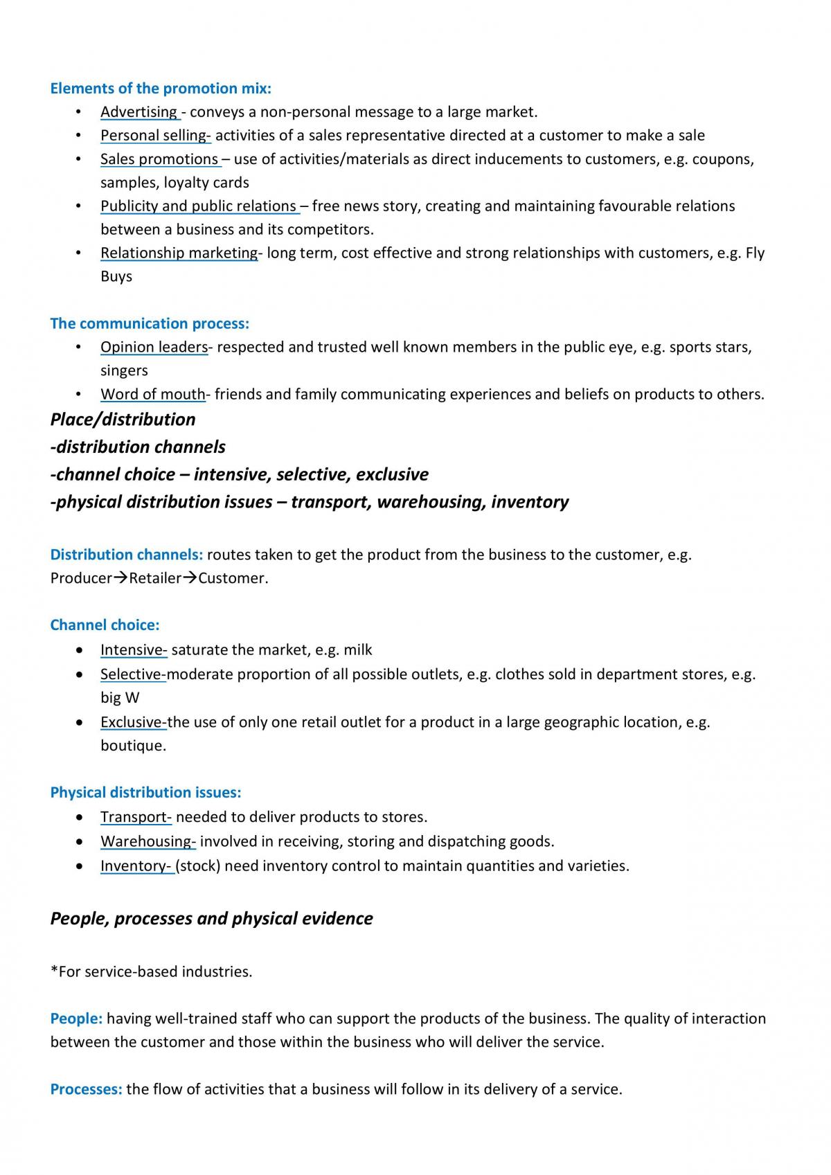 Business Studies Notes - Page 35