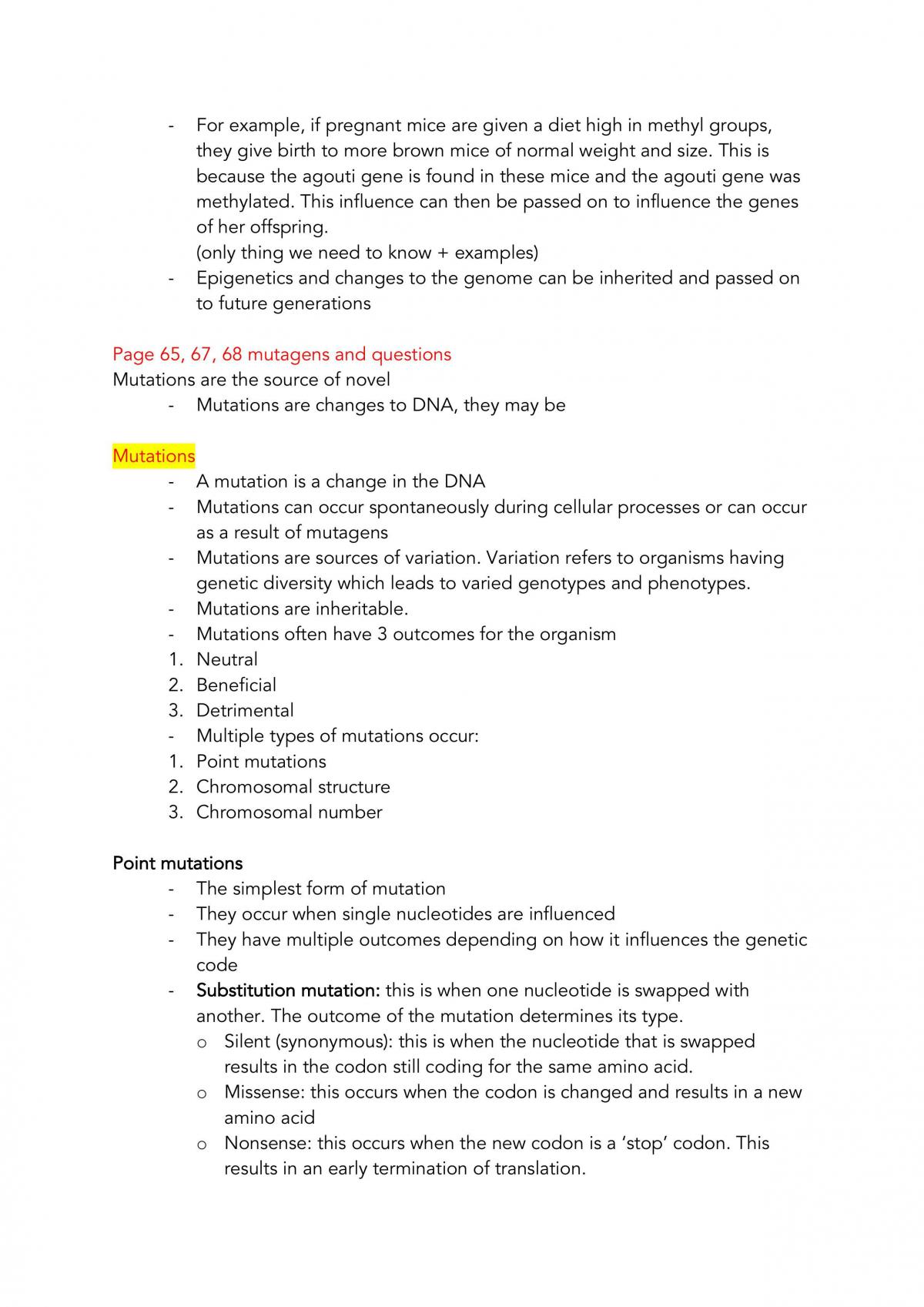 DNA topic notes - Page 11