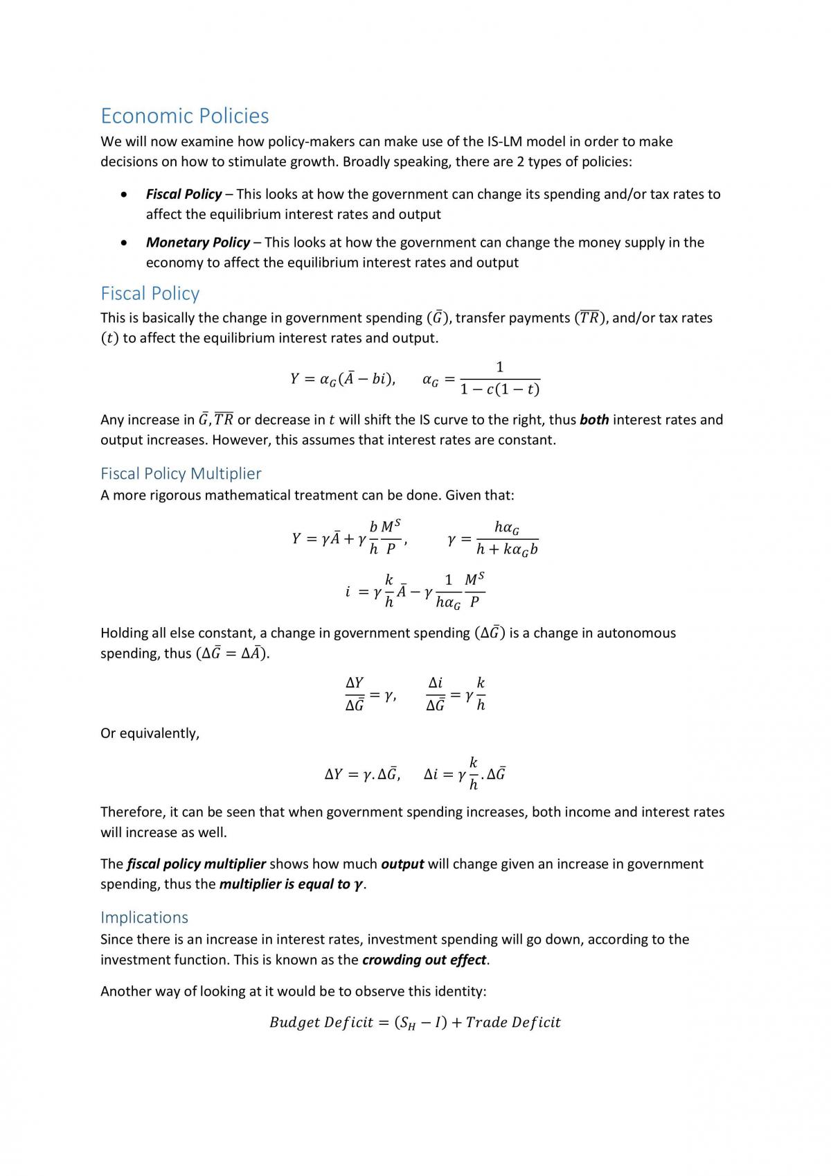 BSP2701 Summary Notes - Page 17