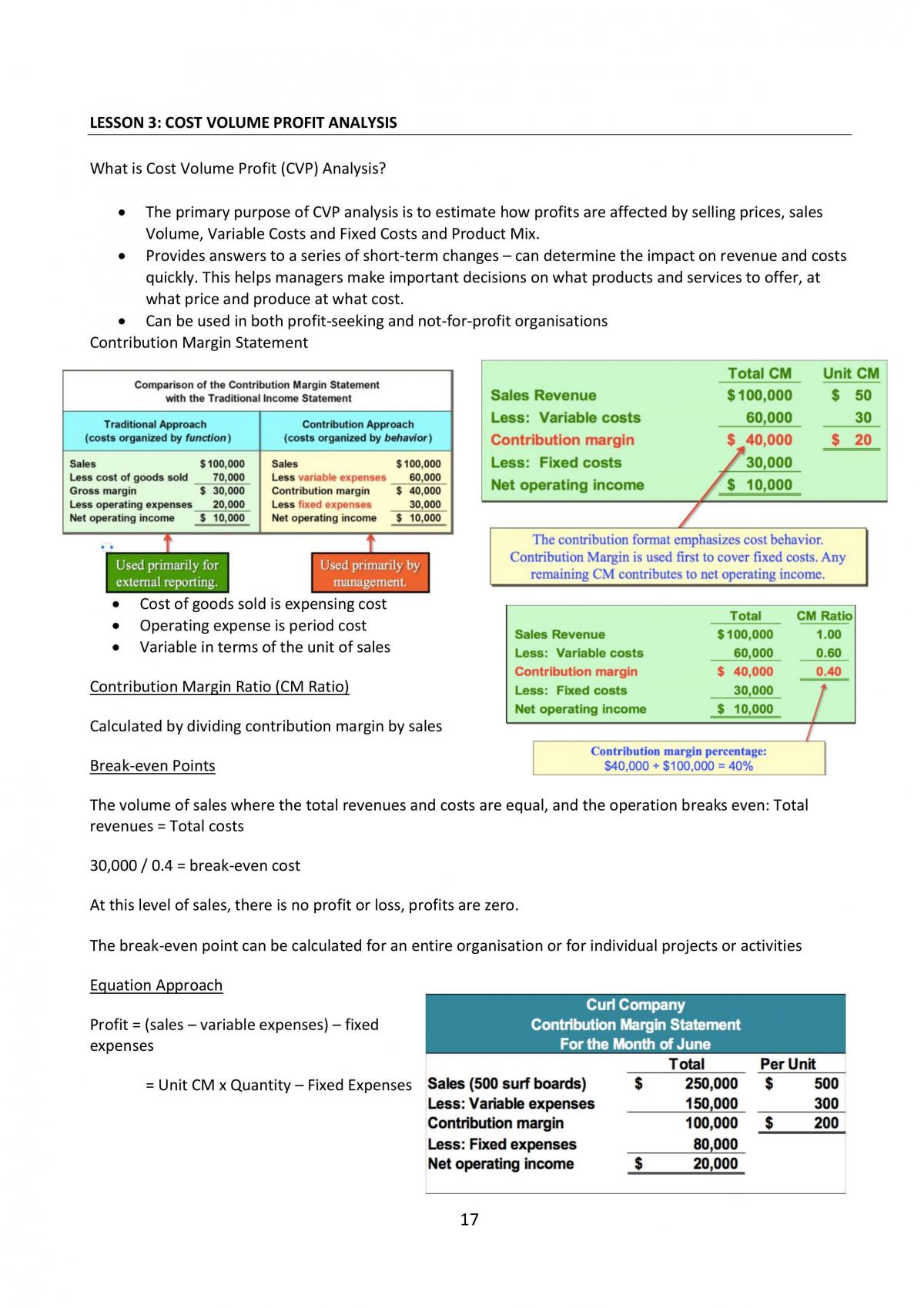 ACC2706 - Managerial Accounting Notes - Page 17