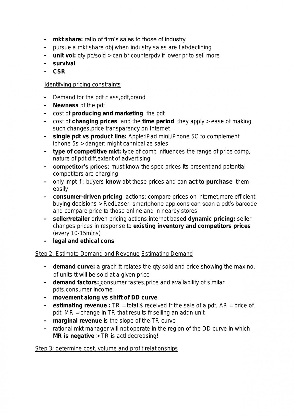 Principles of Marketing Notes - Page 43