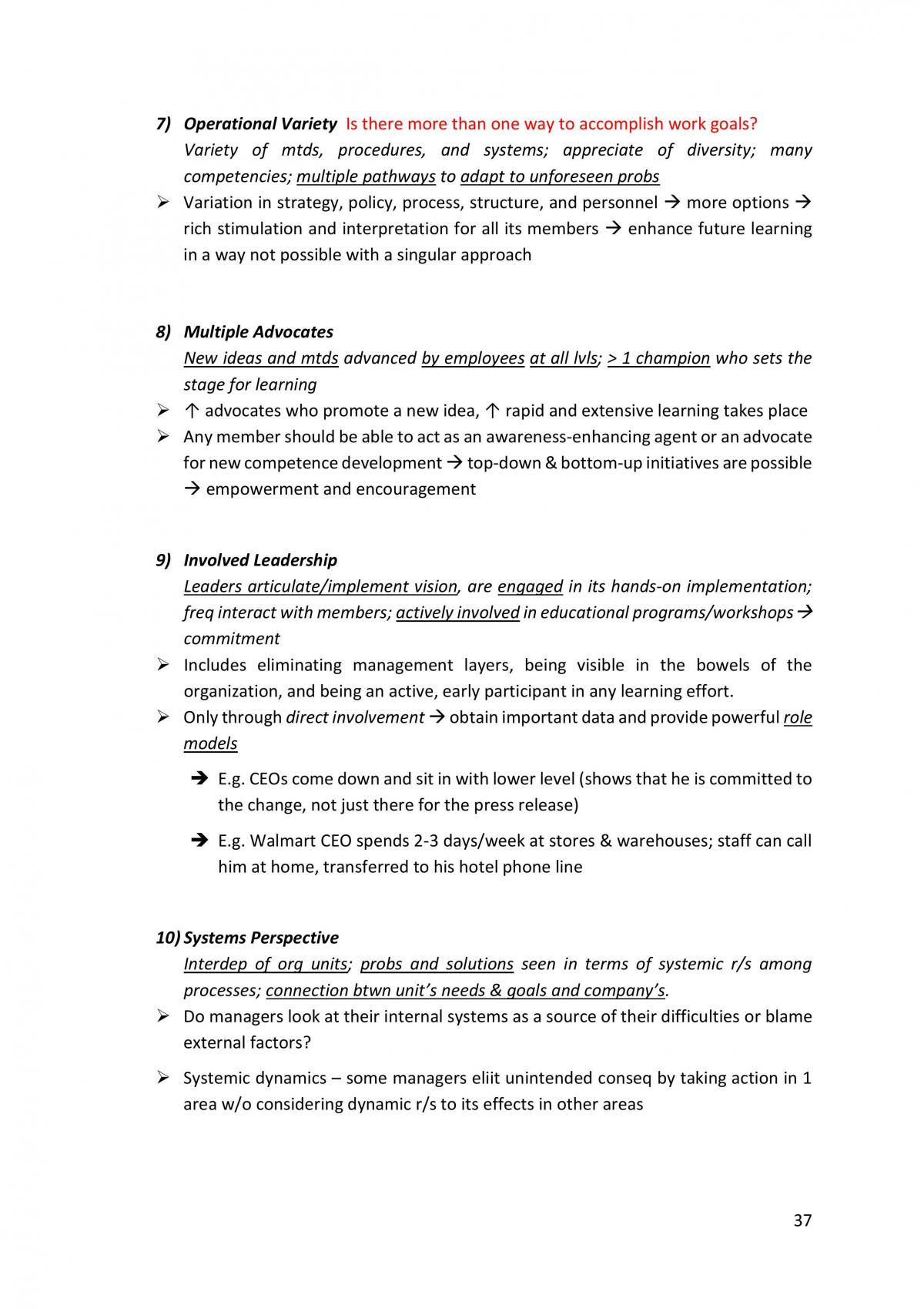 Managing in a VUCA Context Notes - Page 37