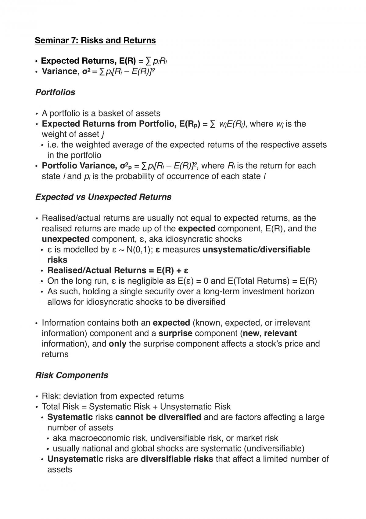 Finance Notes - Page 18