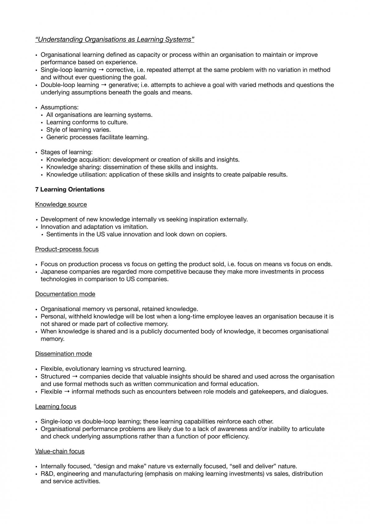 MGMT005 Notes - Managing in a VUCA Context - Page 18
