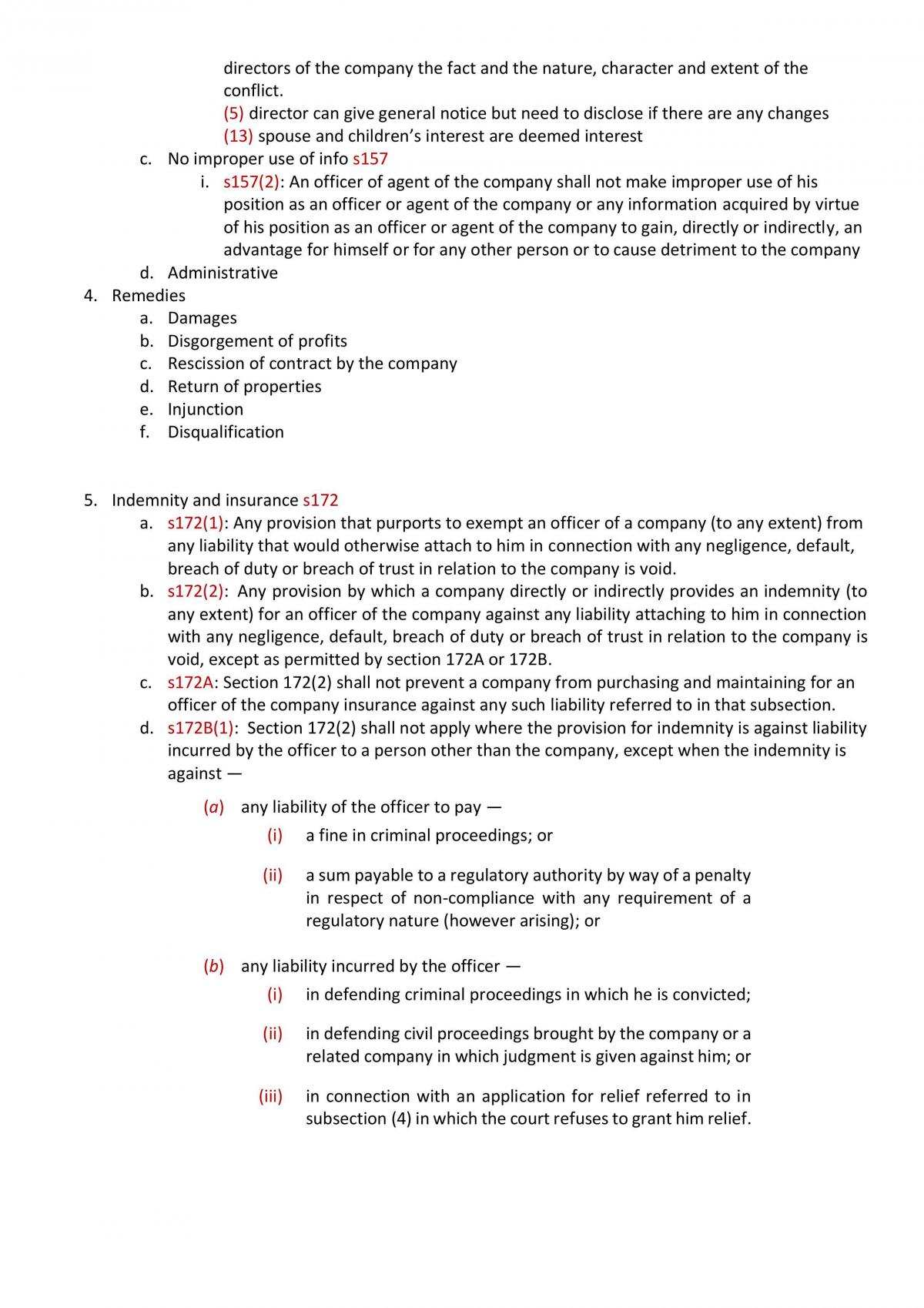 Corporate law study notes - Page 11