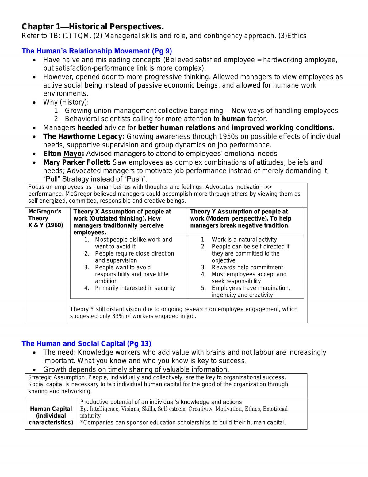 AB1601 Organizational Behaviour Complete Notes - Page 2