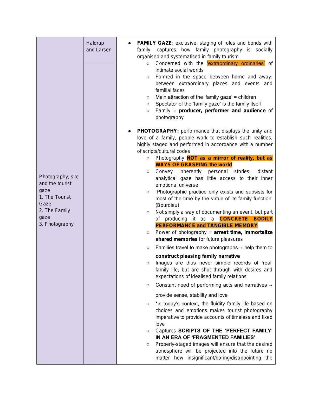 SC2217 Sociology of Tourism Notes - Page 20