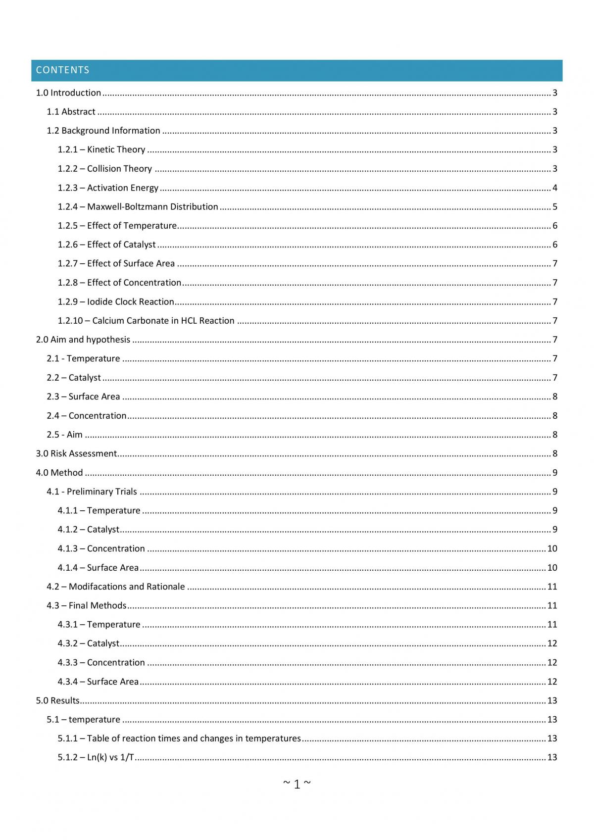 Rates of reactions - Page 2