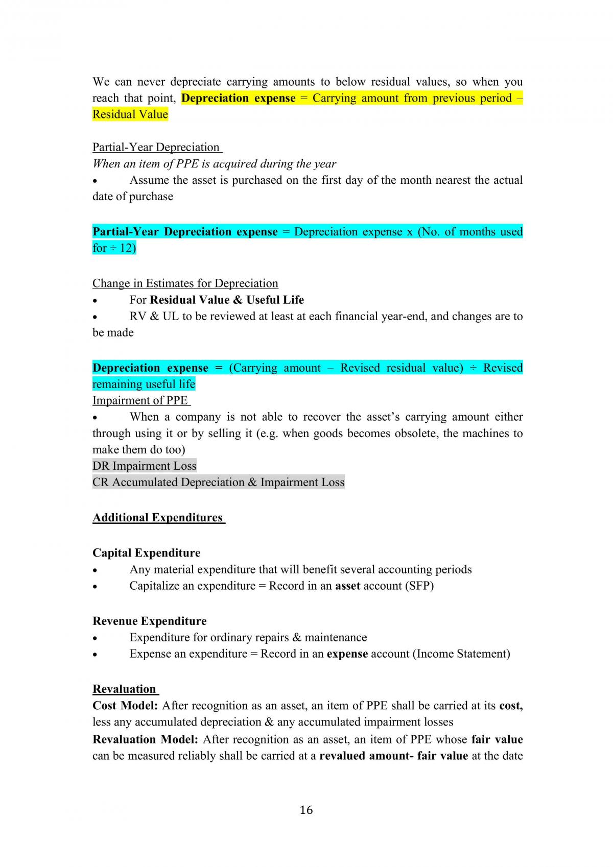 ACC1701 Summary Notes - Page 16