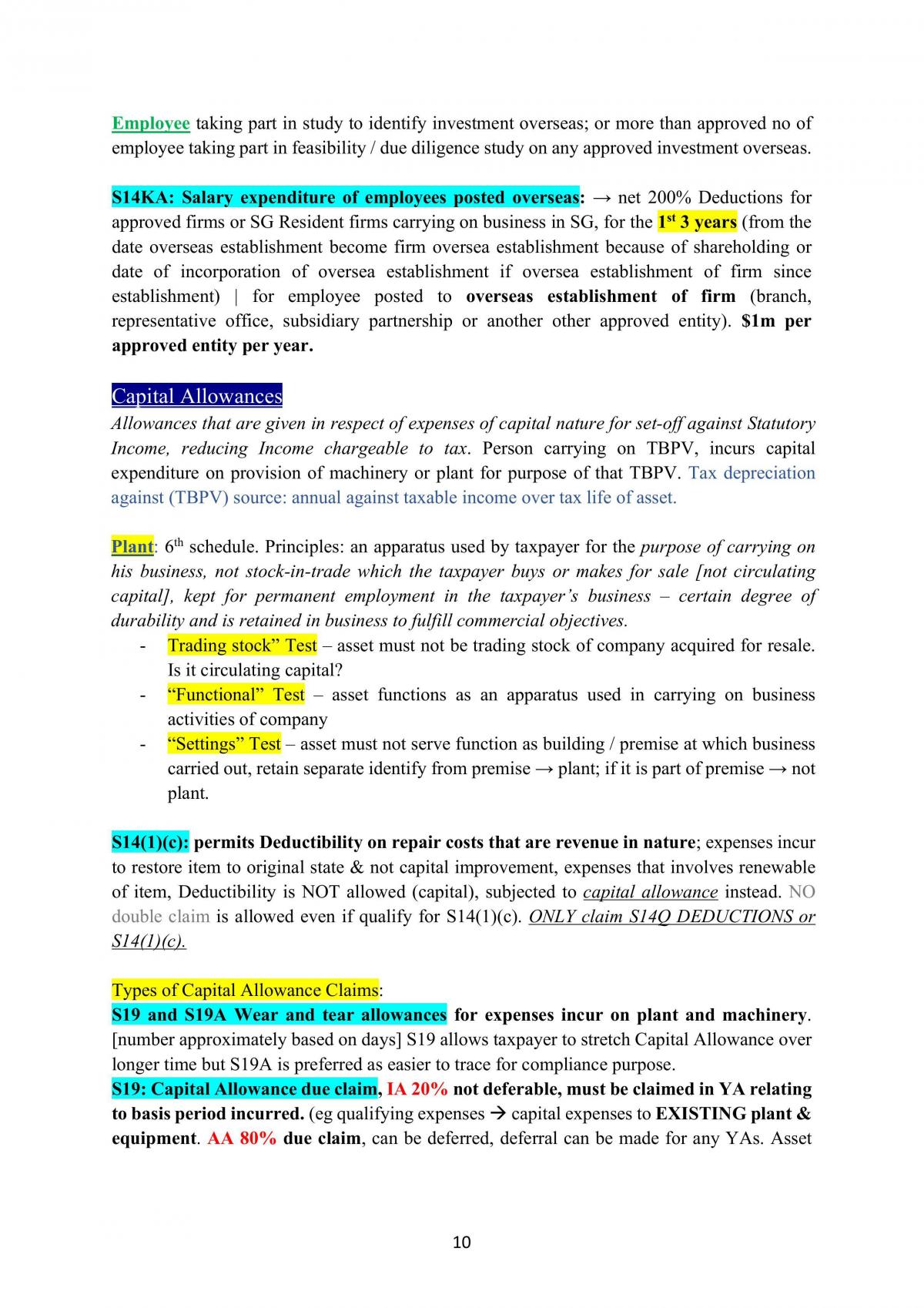 ACC3703 Summary Notes - Page 10
