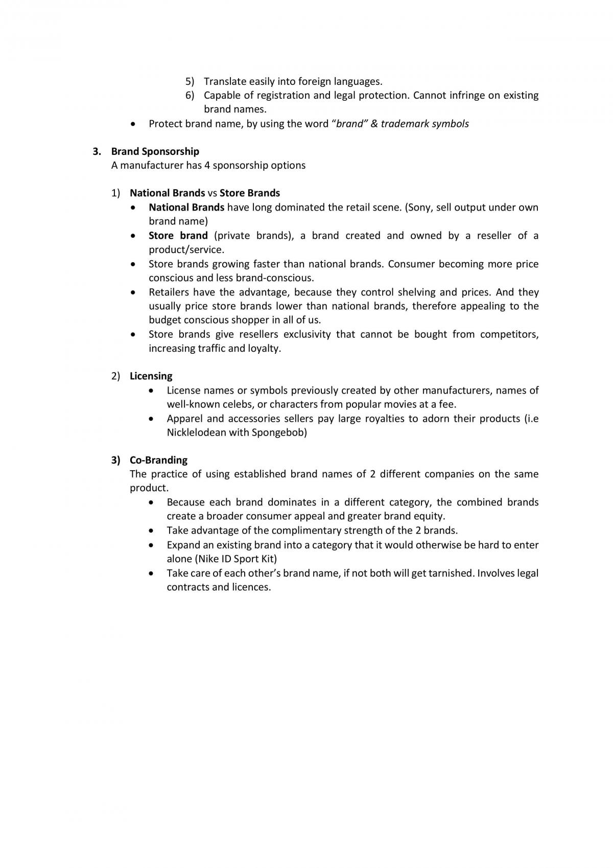 MKTG101 Marketing Study Notes - Page 19