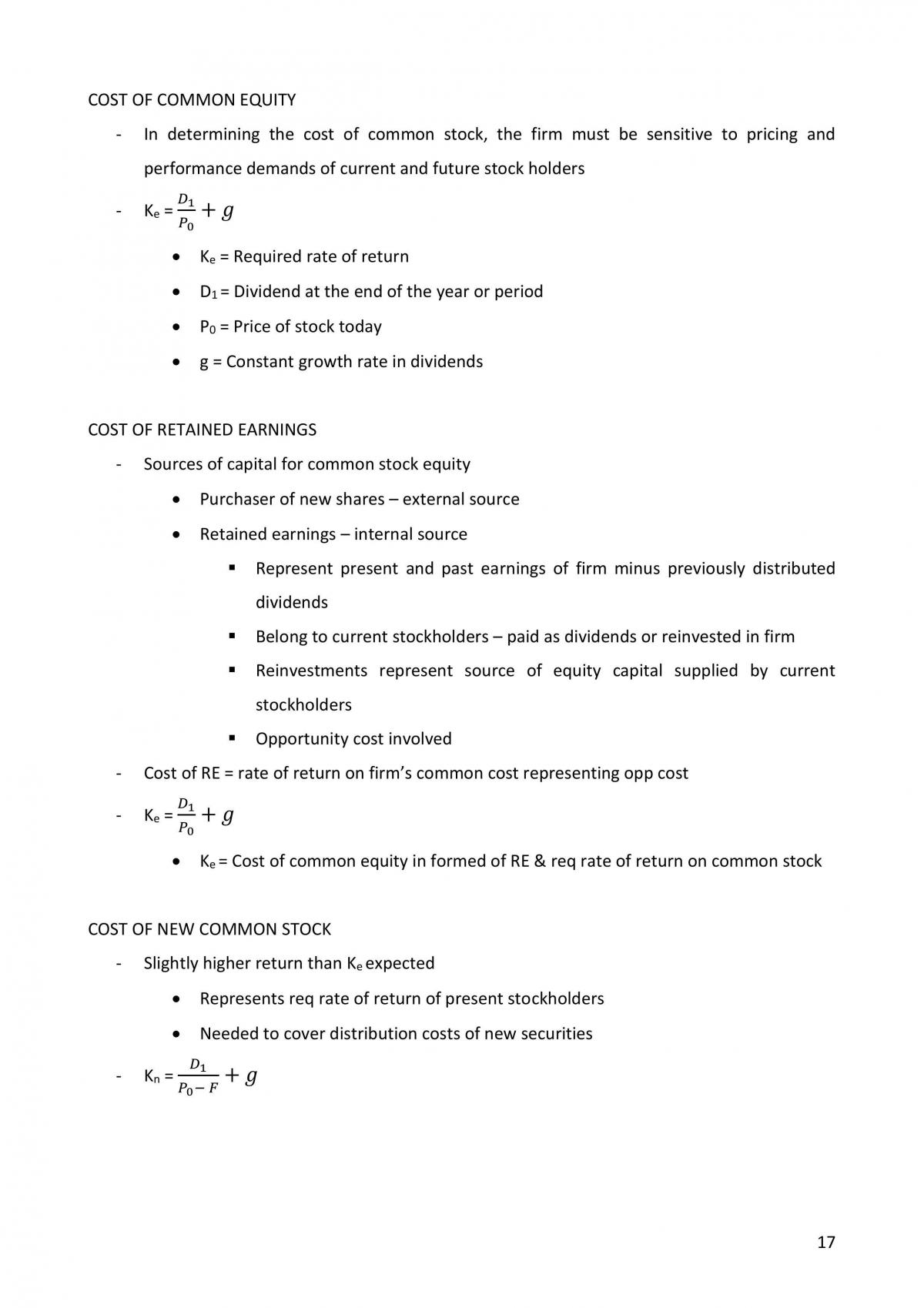 Financial Management Notes - Page 17