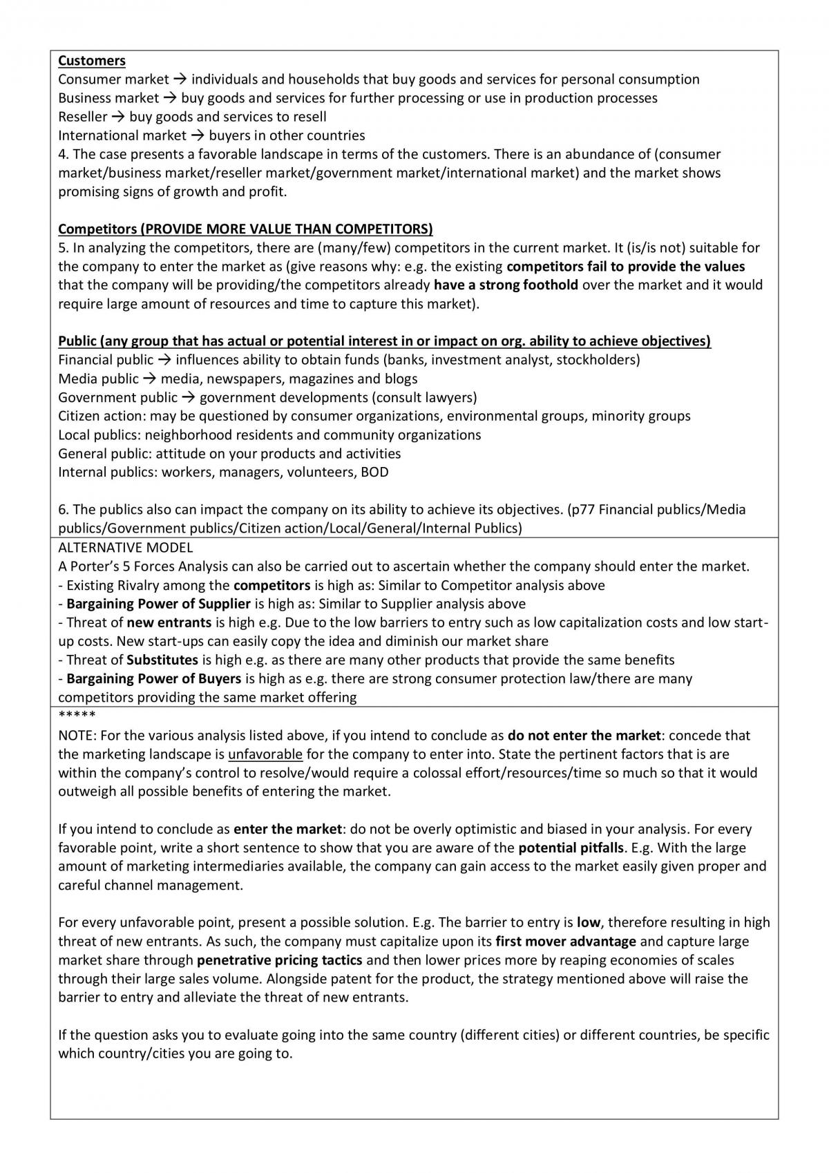 AB1501 Marketing Study Notes - Page 19