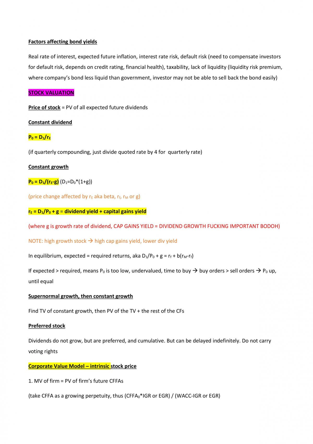 FIN2704 Complete Notes - Page 11