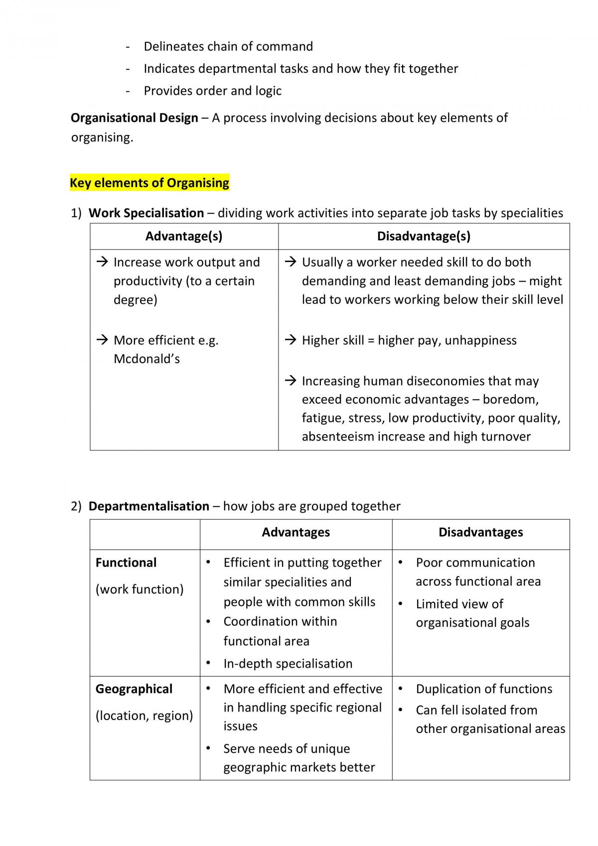 BUS101 Management Notes - Page 25