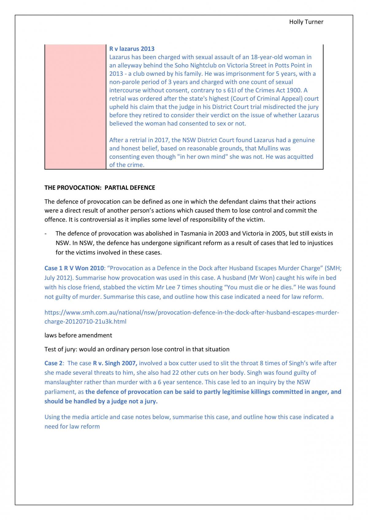 Complete HSC crime topic notes  - Page 39