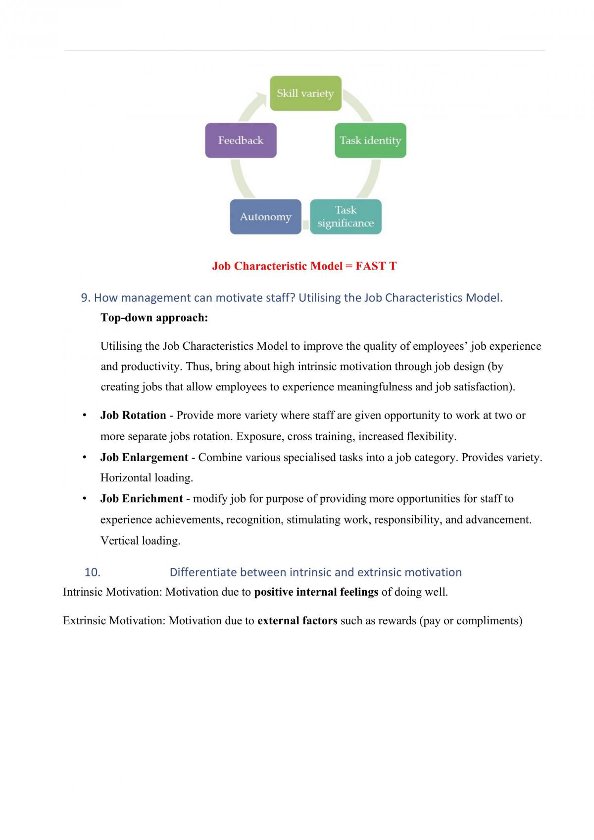 Study Material for the module HRM203, Human Behaviour in Organisations - Page 13