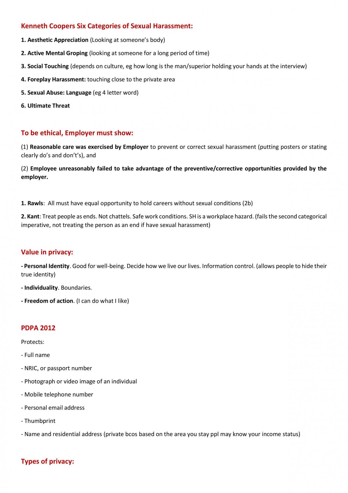 Ethics Complete Study Notes - Page 20