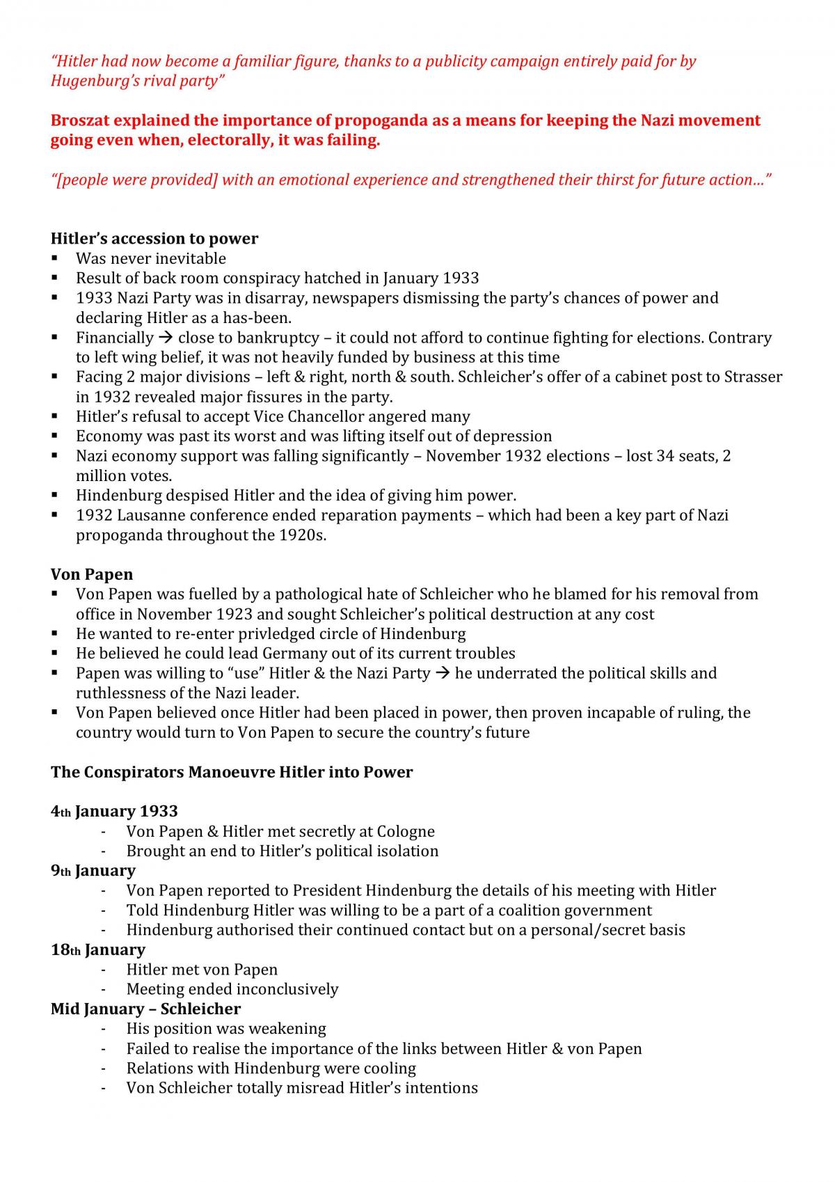 HSC Germany Study Notes - Page 20