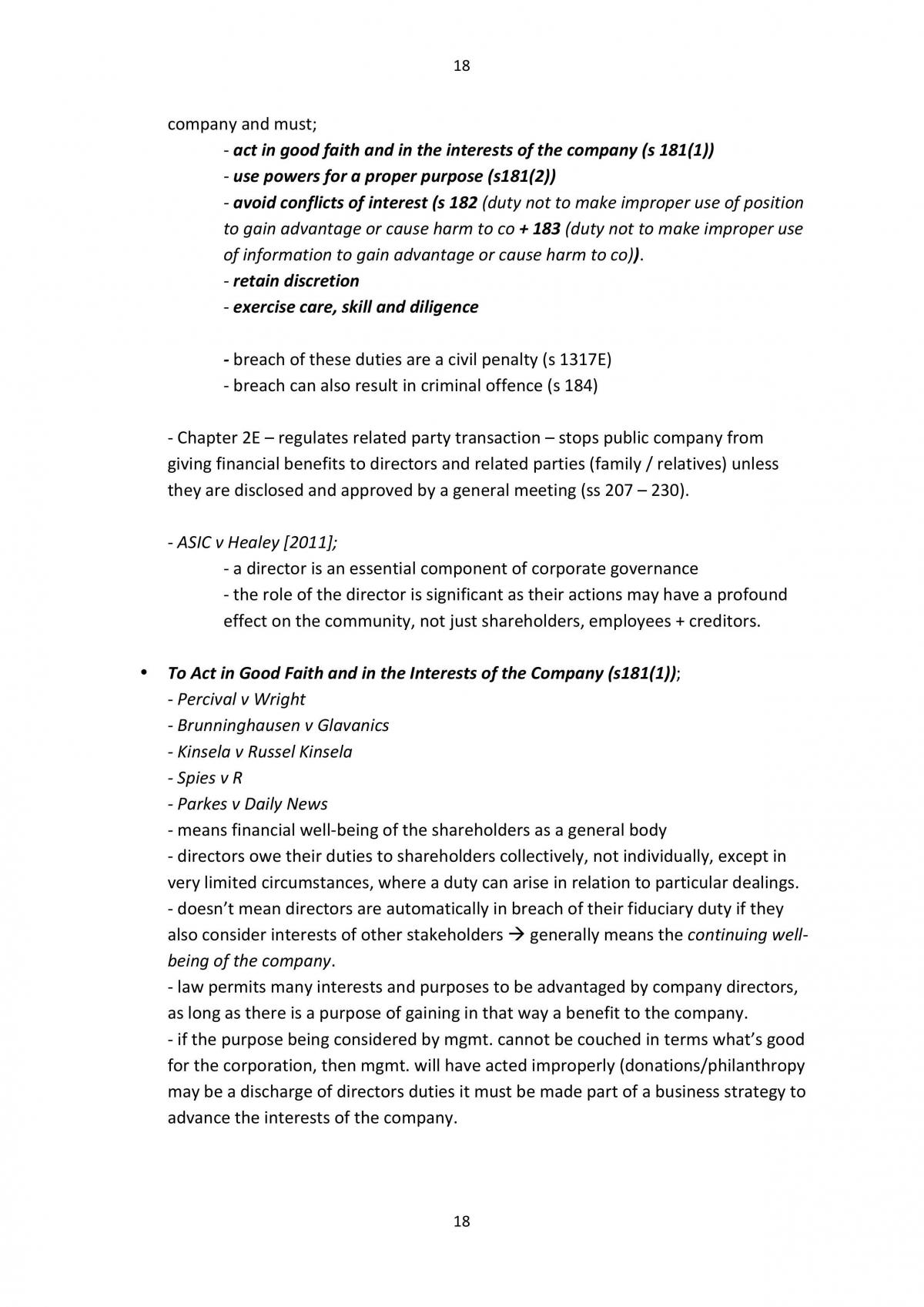 Course Summary - 2nd half  - Page 18