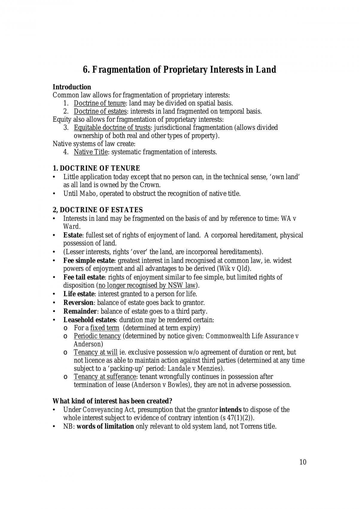 Property 1 Notes From 2004 - Page 11