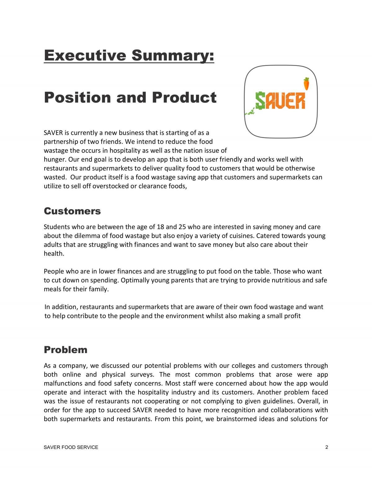 Case Study Task 1 - Page 2