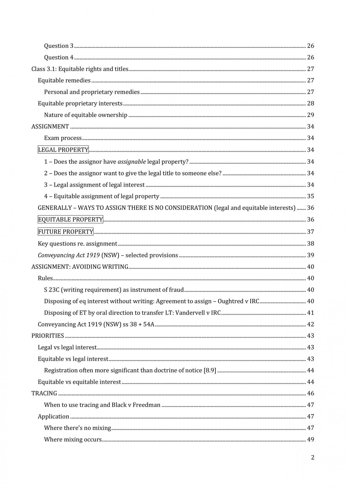 Complete exam notes - Page 2