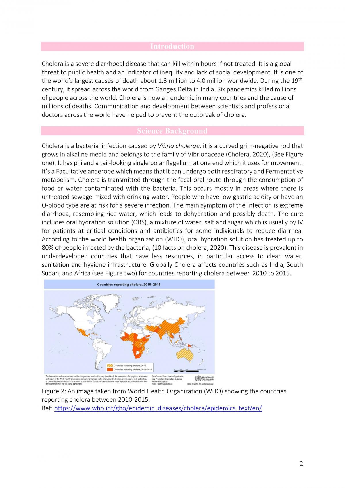 SHE Concept of Cholera  - Page 2