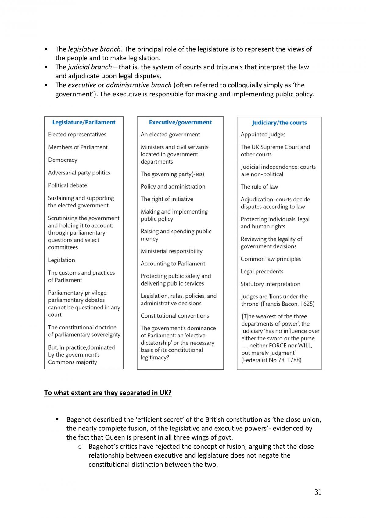 General Principles of Constitutional & Admin Law Notes - Page 31