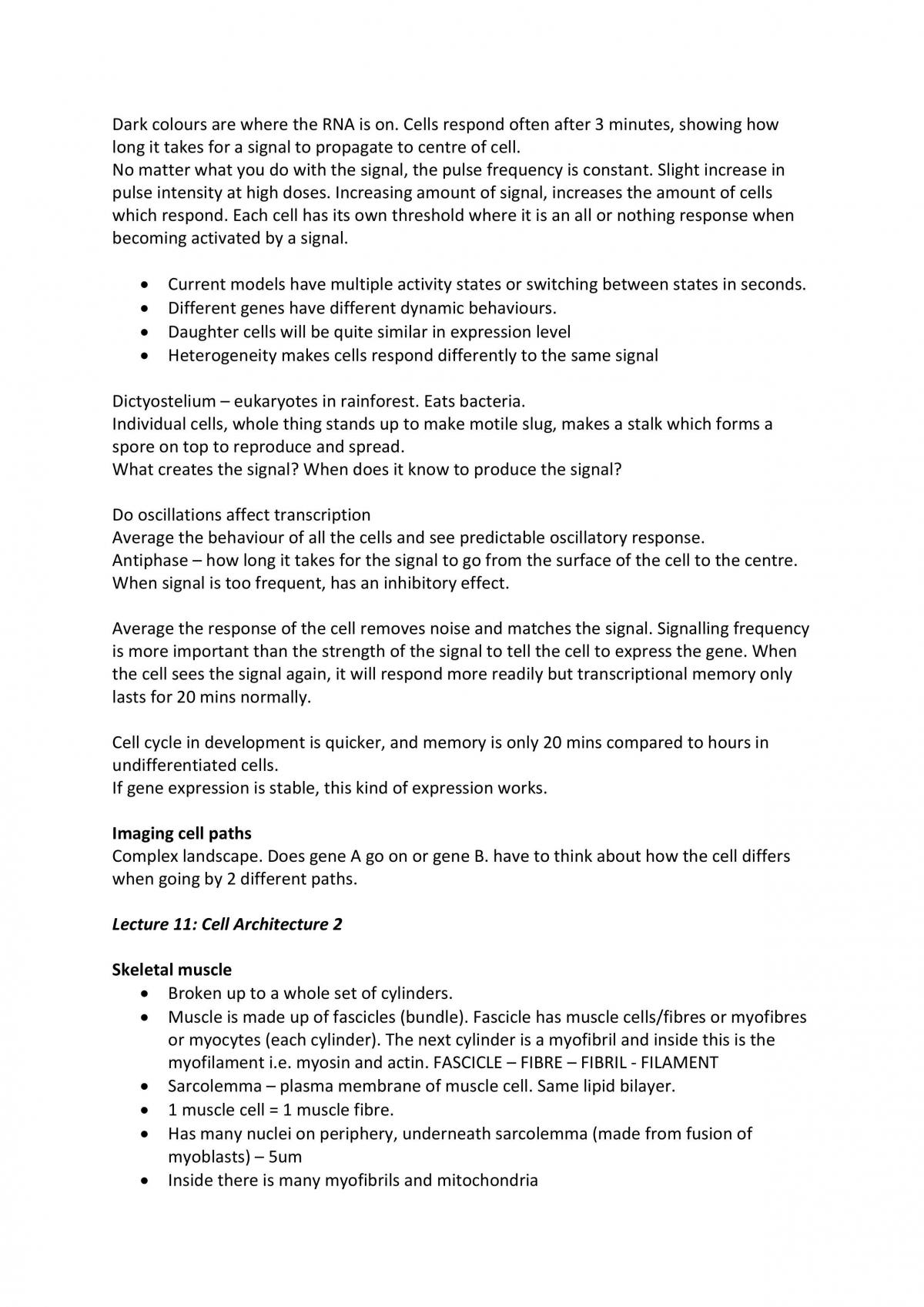 Introduction to Cell Biology Notes - Page 23
