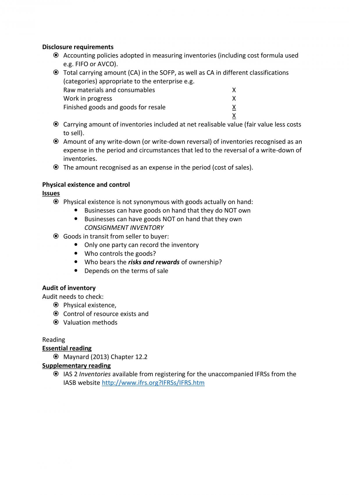 IB234 Financial Reporting 2 Notes - Page 73