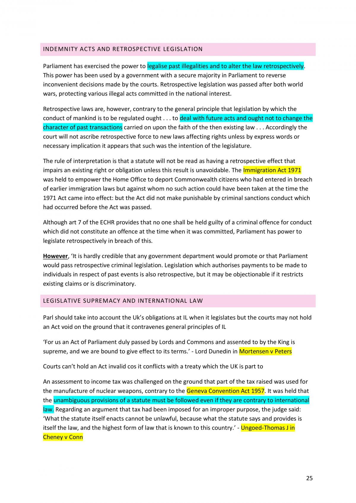 Constitutional Law notes  - Page 25