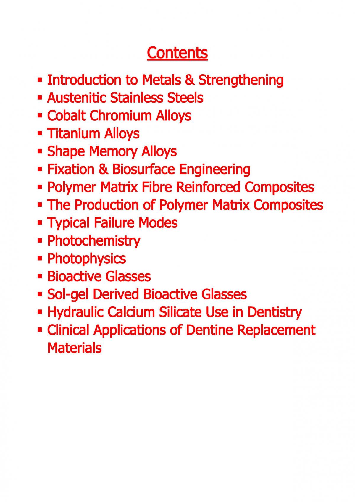 Advanced Materials Module Notes - Page 2
