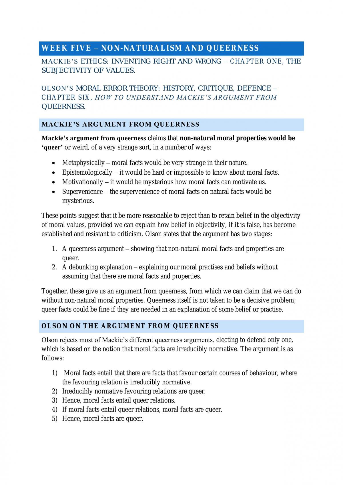 PHIL0068: Metaethics Notes - Page 9