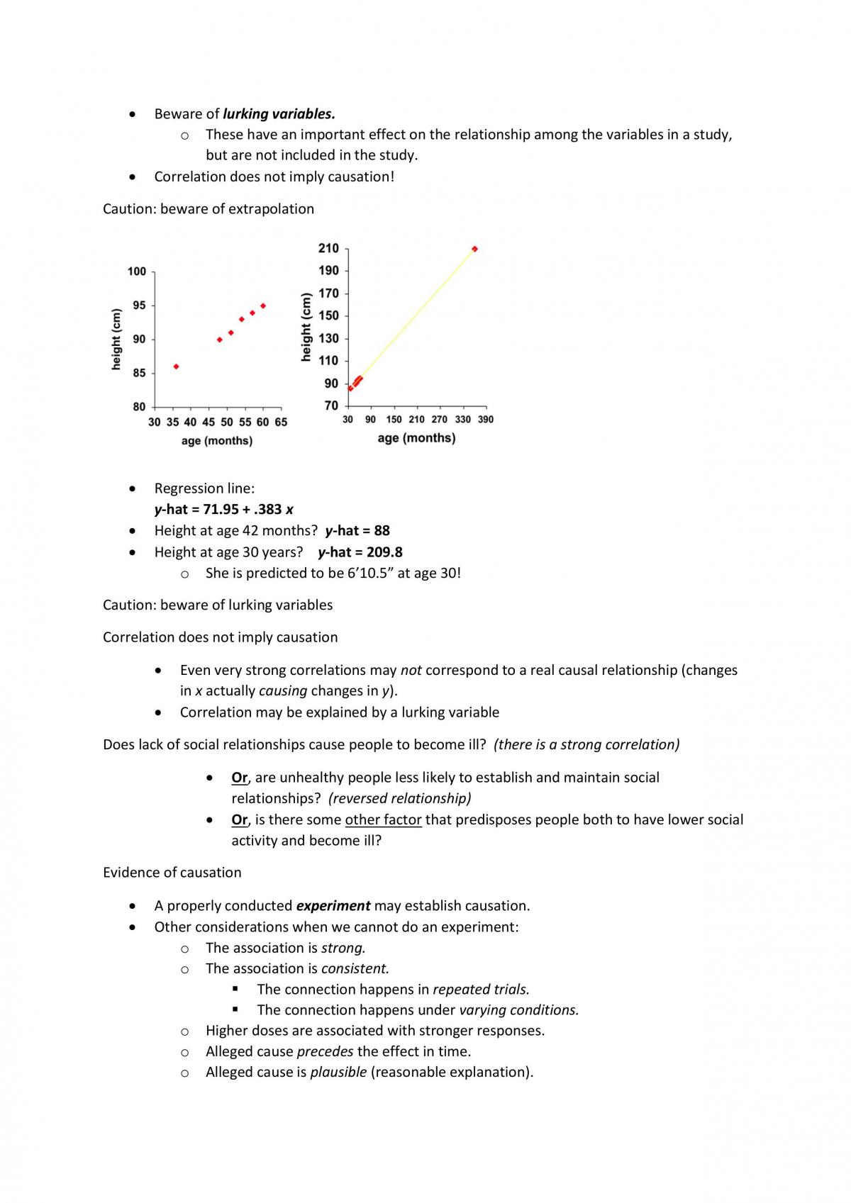 Quantitative methods revision notes - Page 17