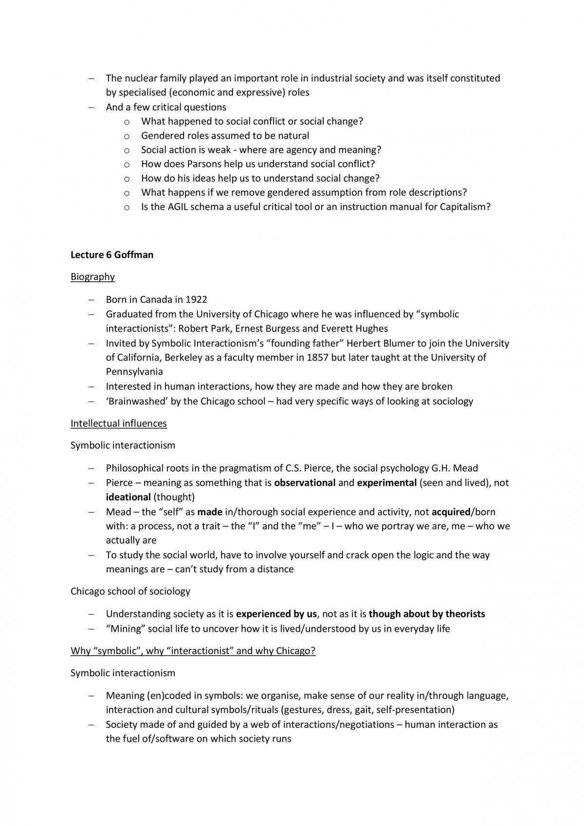 Foundations in Social and Anthropological Theory full notes - Page 12