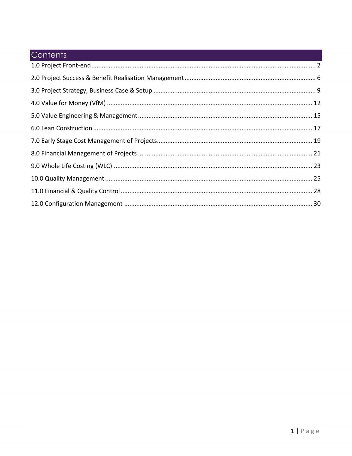 Project Management 2 Complete Study Notes - Page 2