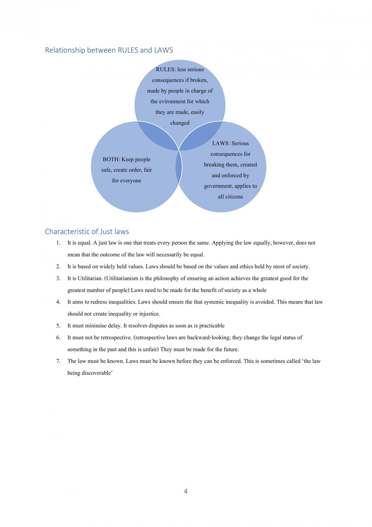 Partial Legal studies notes  - Page 4