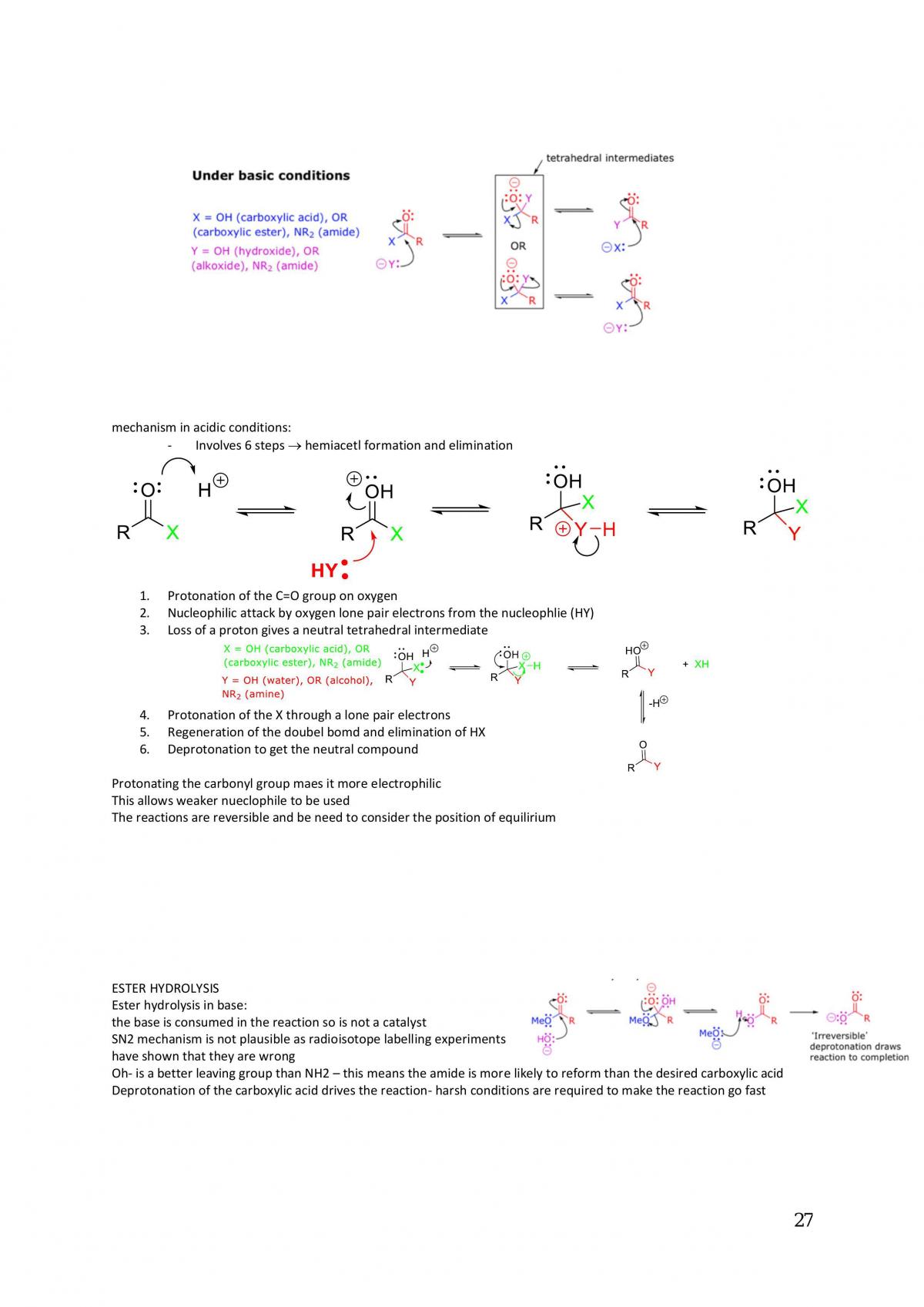 Behaviour of Biomolecules Notes - Page 27