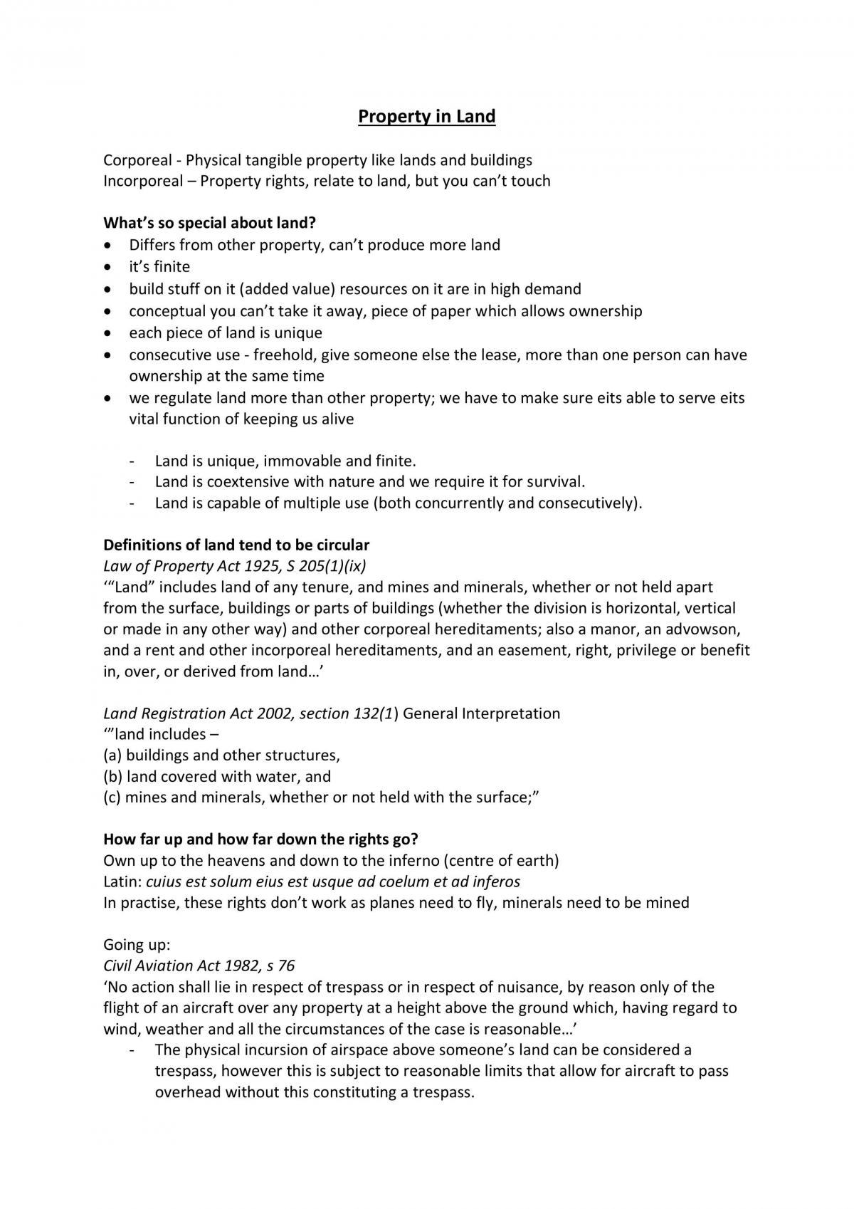 Introduction to the Law of Property Relations Notes - Page 3