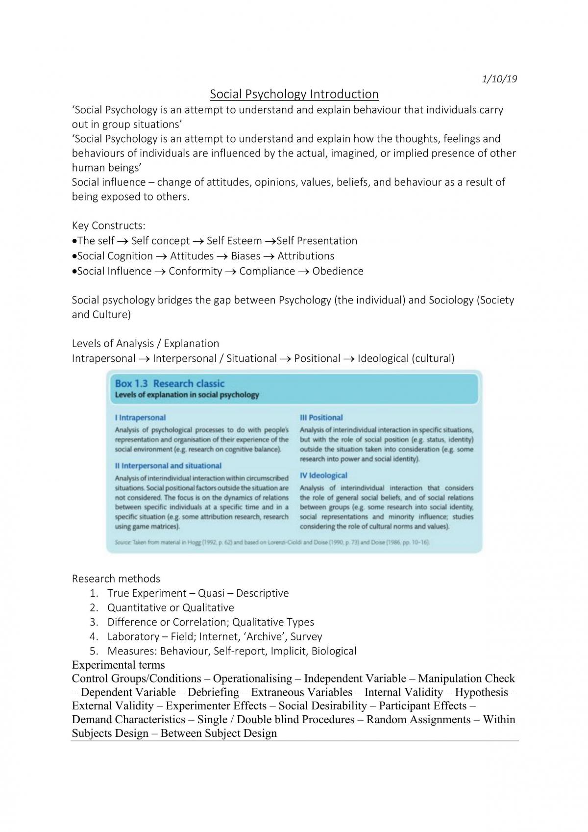 Full Notes of Self and Society  - Page 2