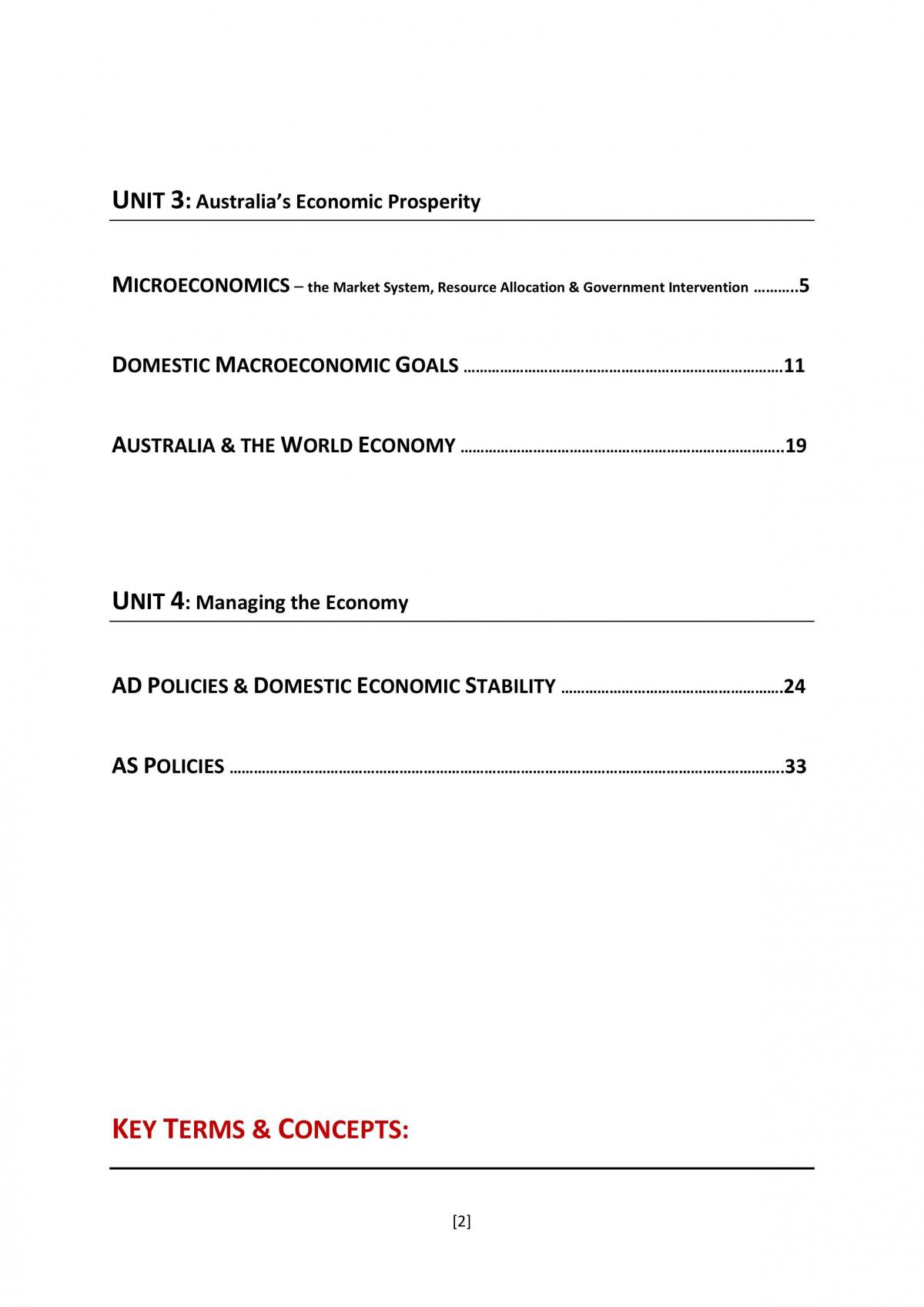 Complete Economics 2020 Study Notes - Page 2