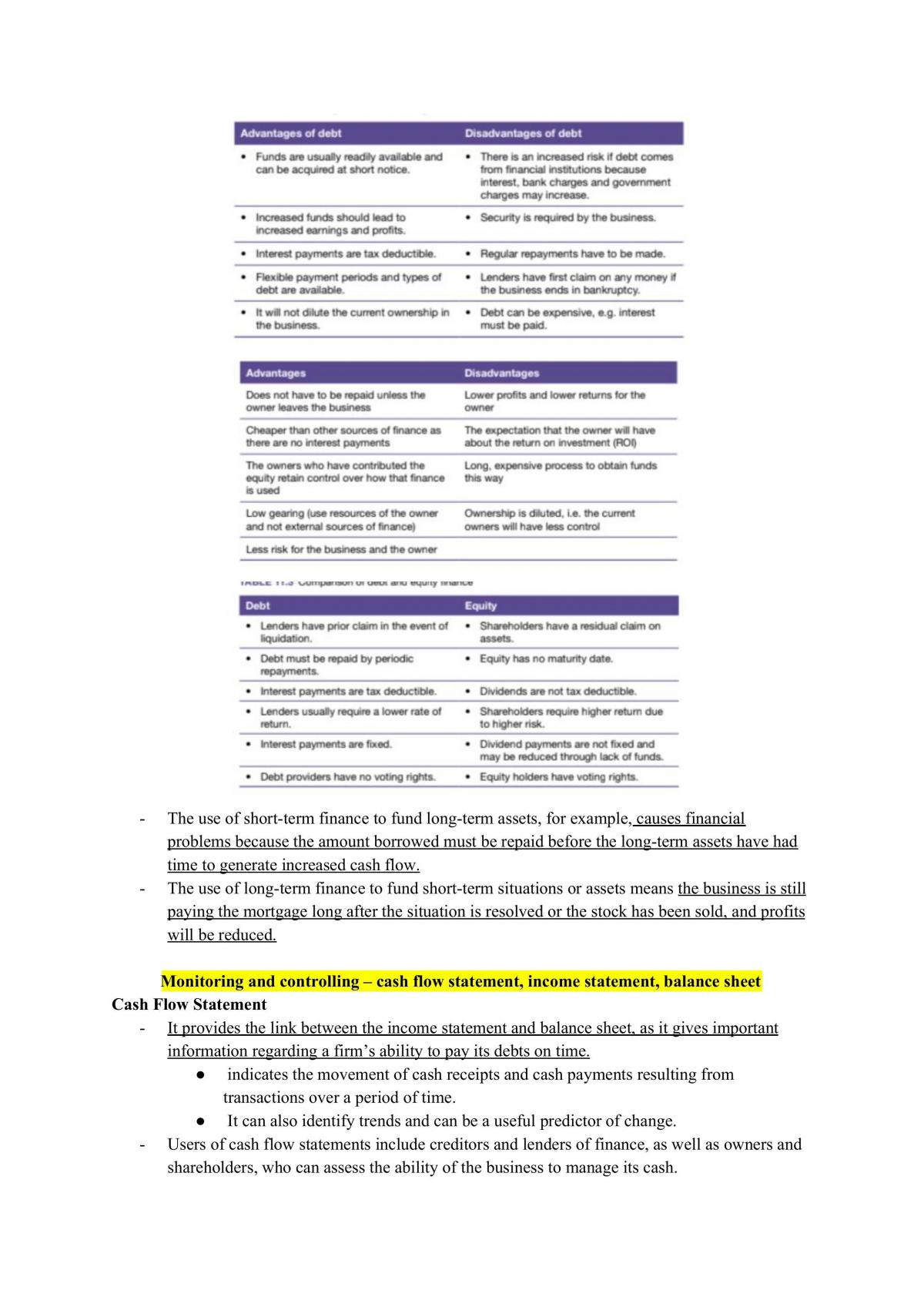 HSC Finance Topic Notes (Complete) - Page 16