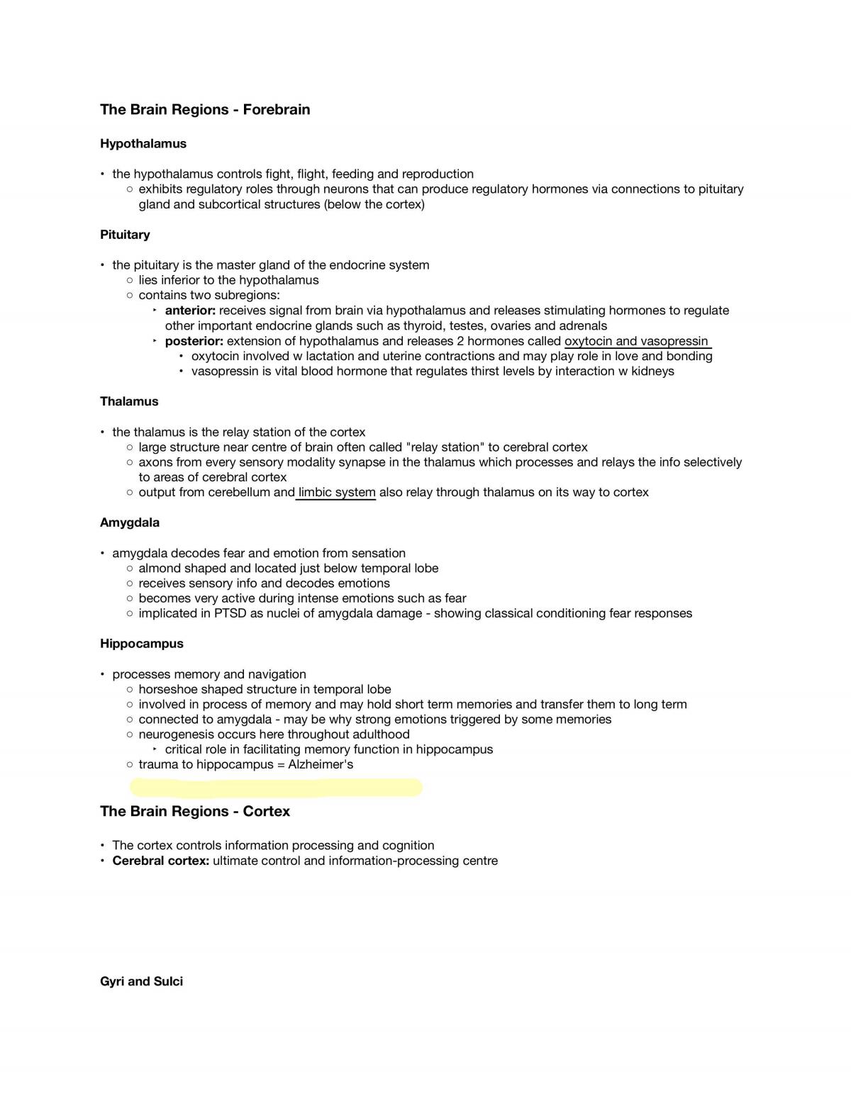 Complete Neuroscience Module Notes - Page 25