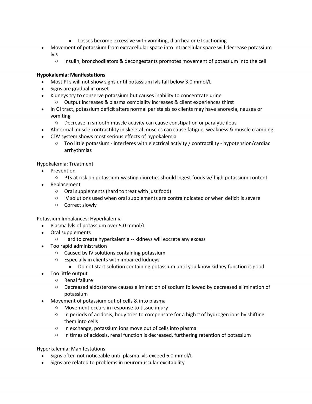 Complete Notes For Pathophysiology (Winter) - Page 64