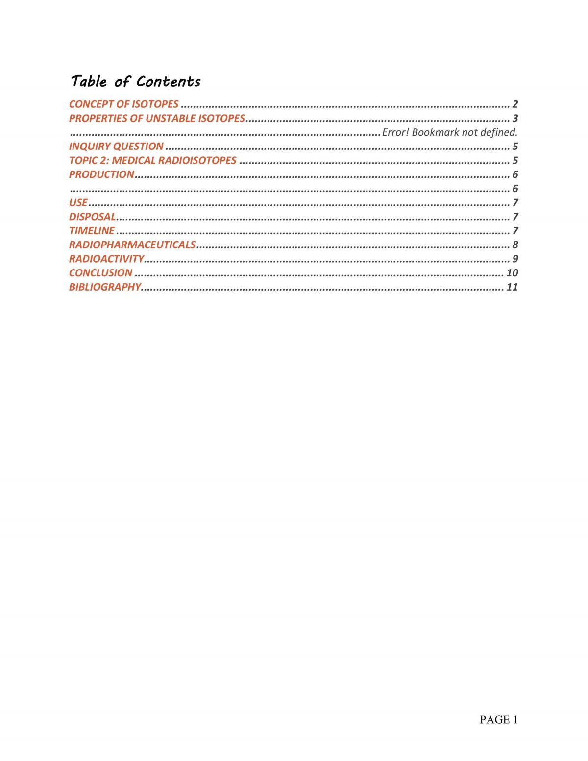 Depth Study - Isotopes and Technetium-99 - Page 2
