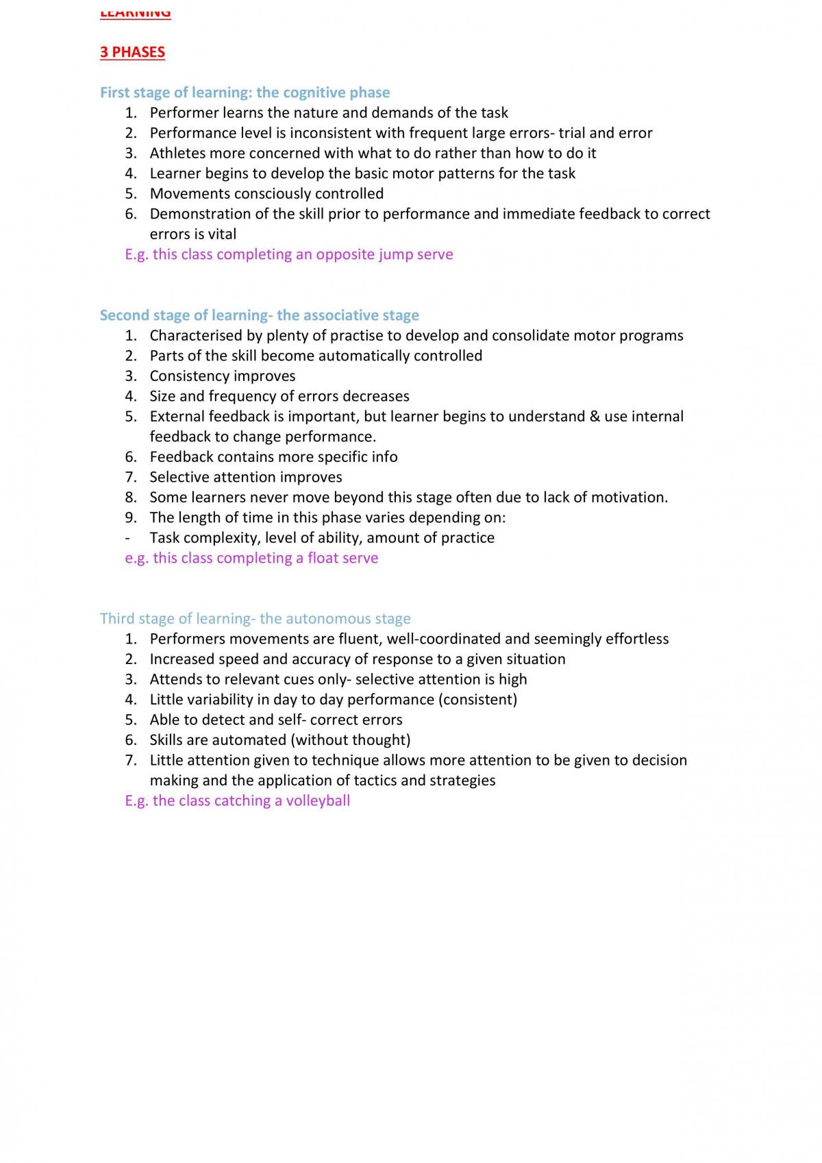 PE Studies Notes  - Page 11