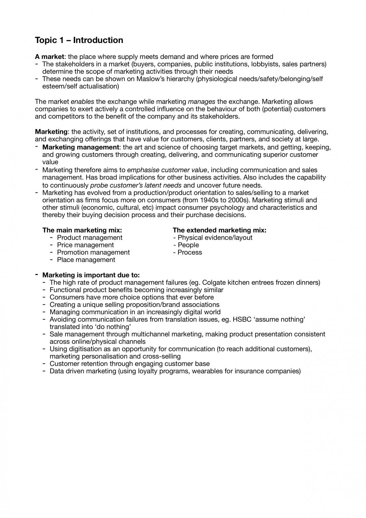 Marketing Notes - Page 2